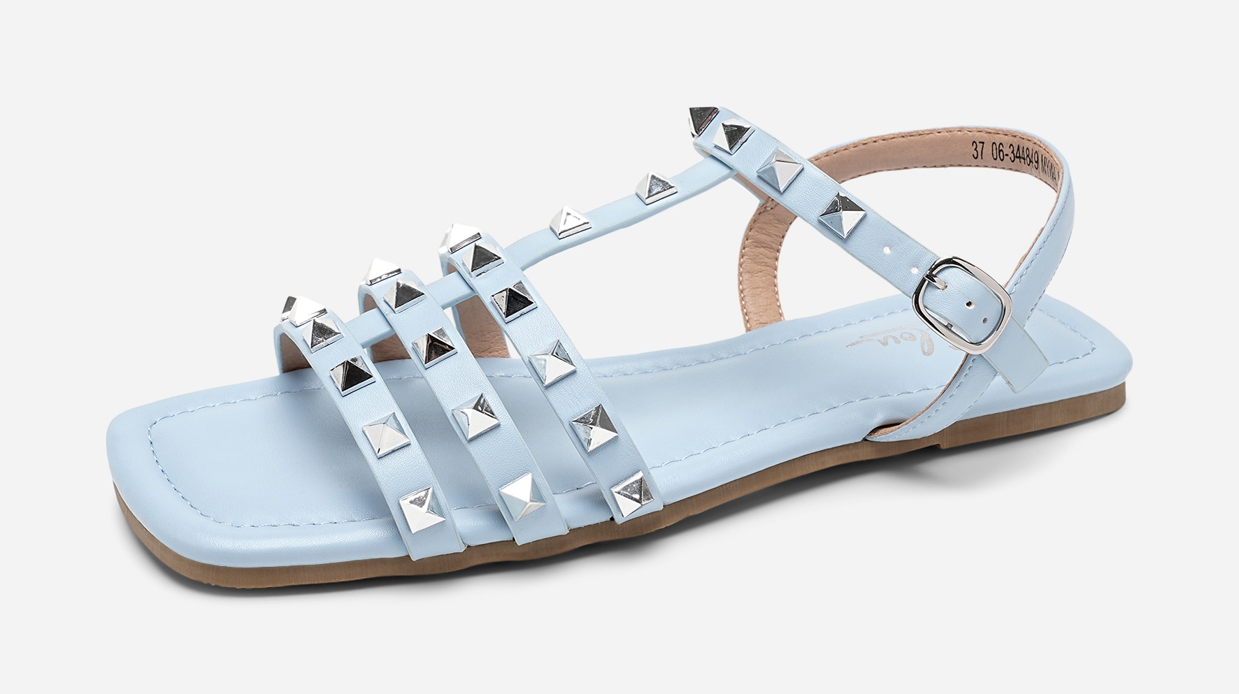 CLOU, Sandal med reimer Blå