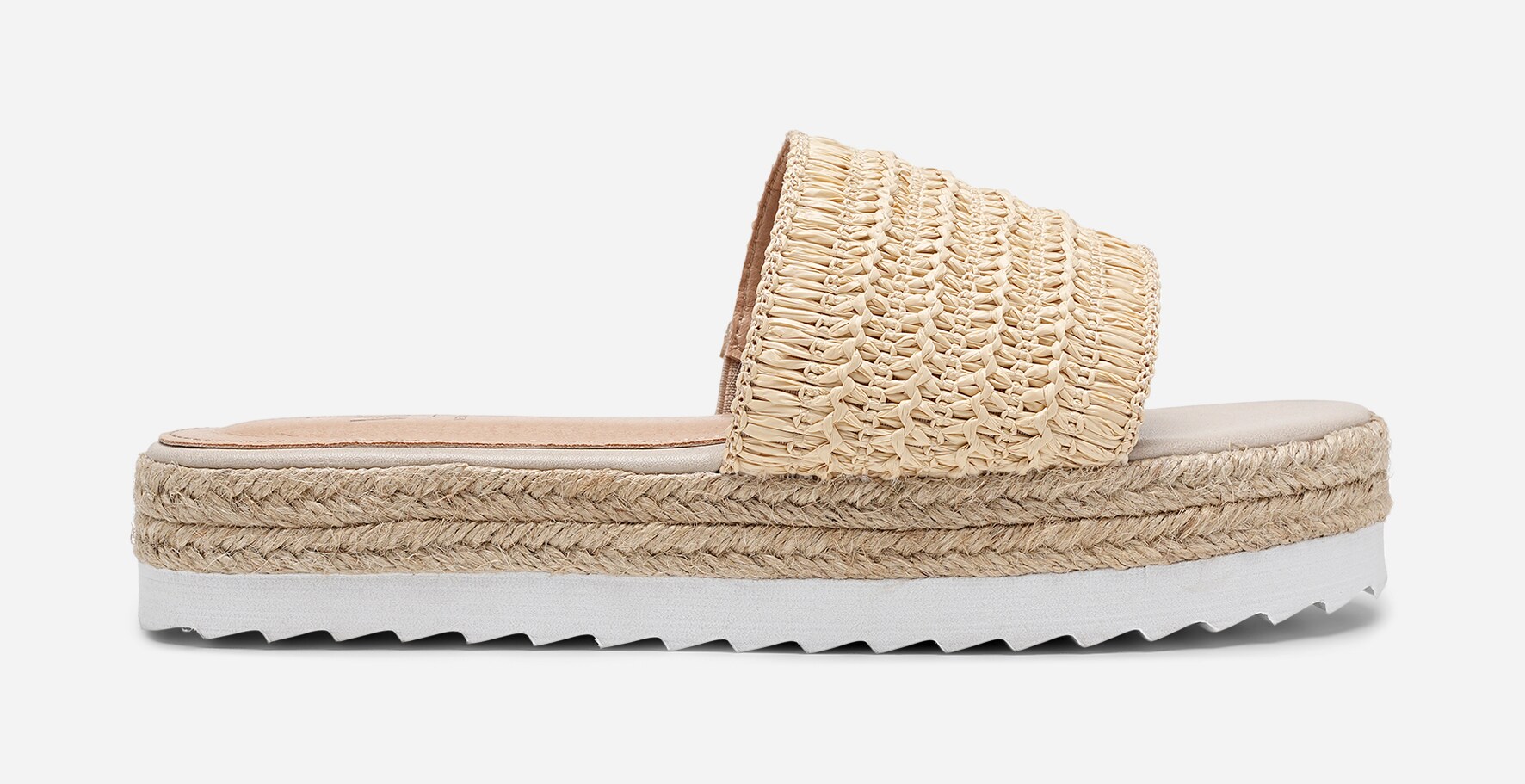 VOX, Sandal med repsåle Beige
