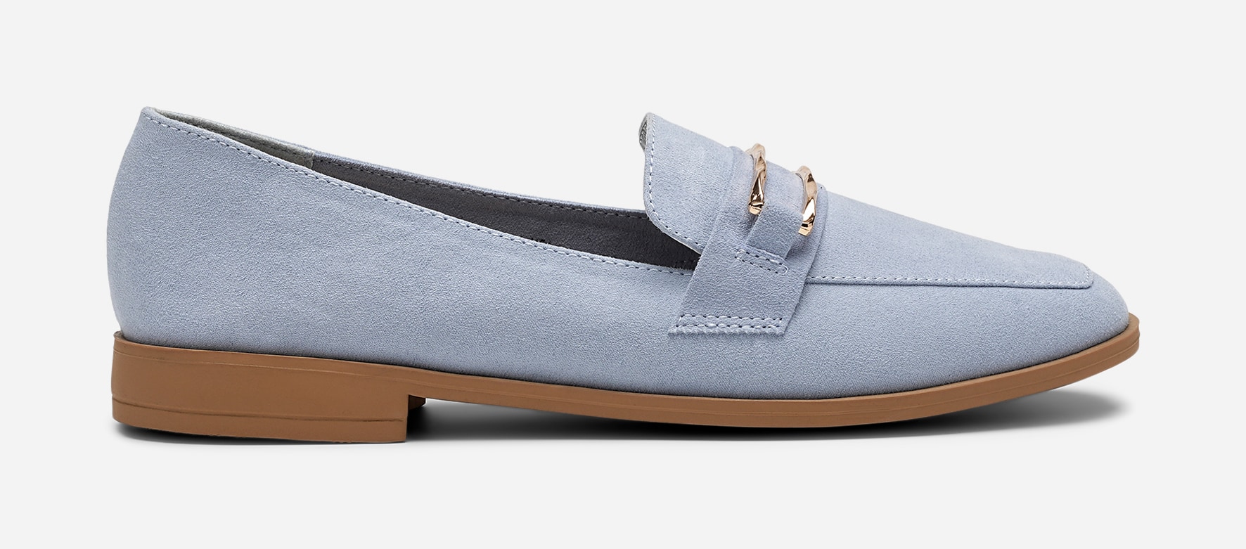 CLOU, Loafer med spenne Blå