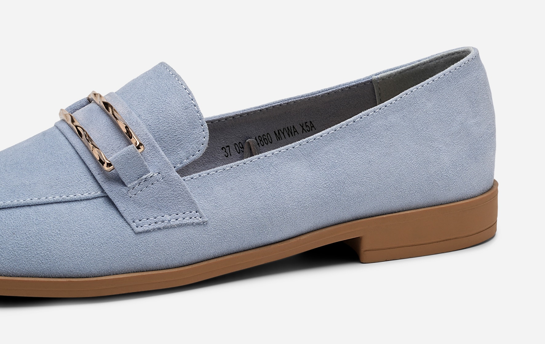 CLOU, Loafer med spenne Blå