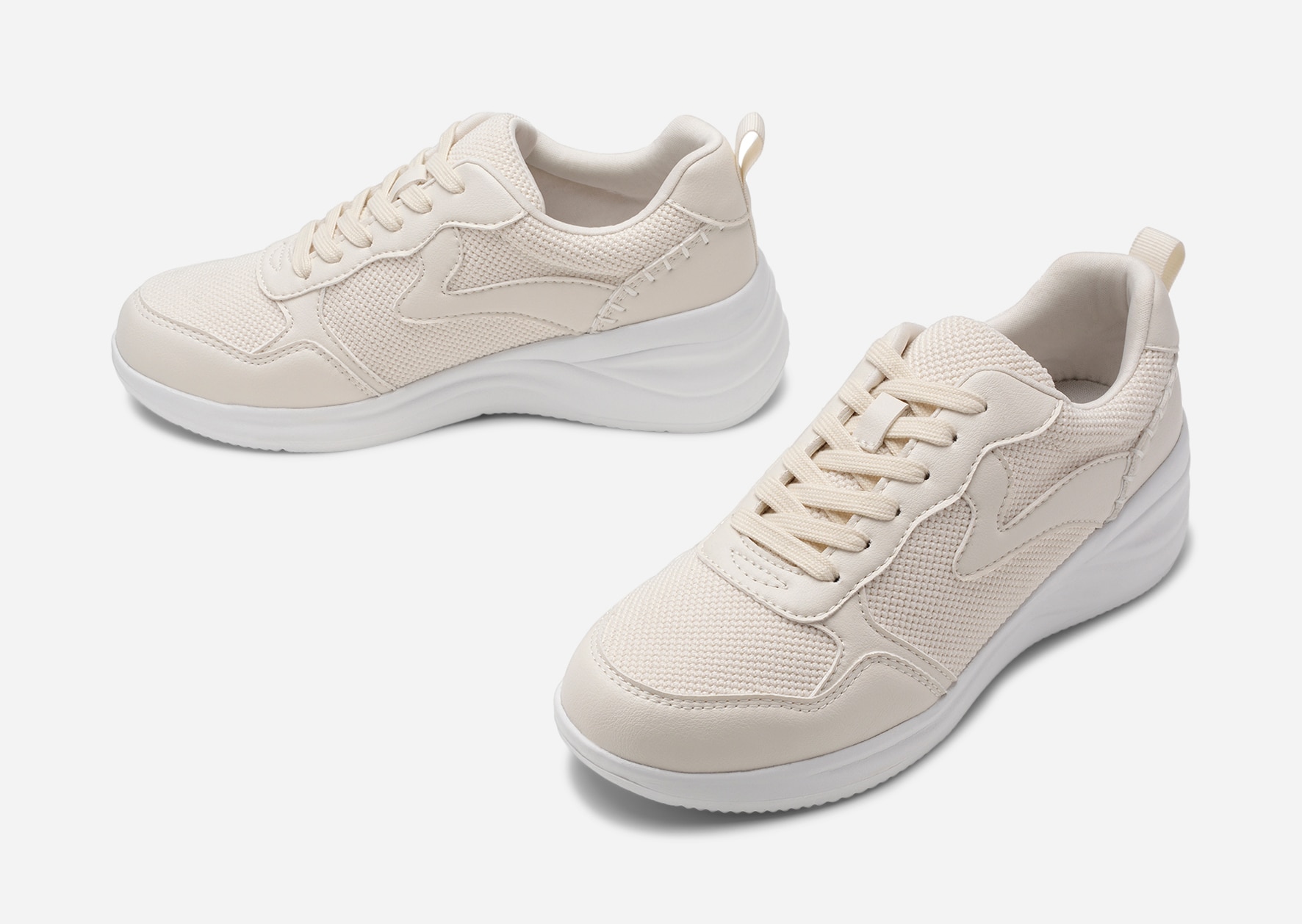 CLOU COMFORT, Sneakers Hvit