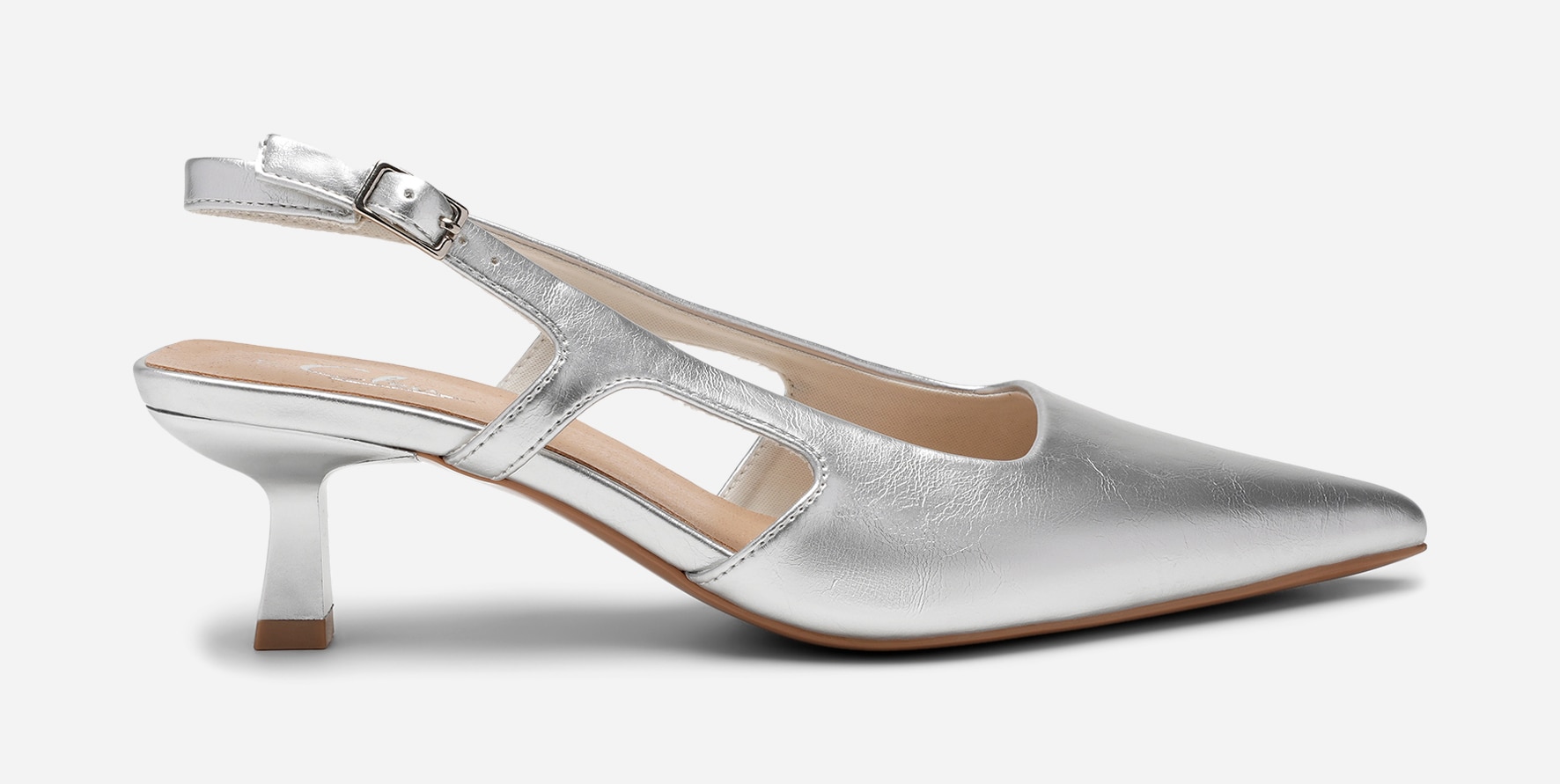 CLOU, Pumps med slingback Metall