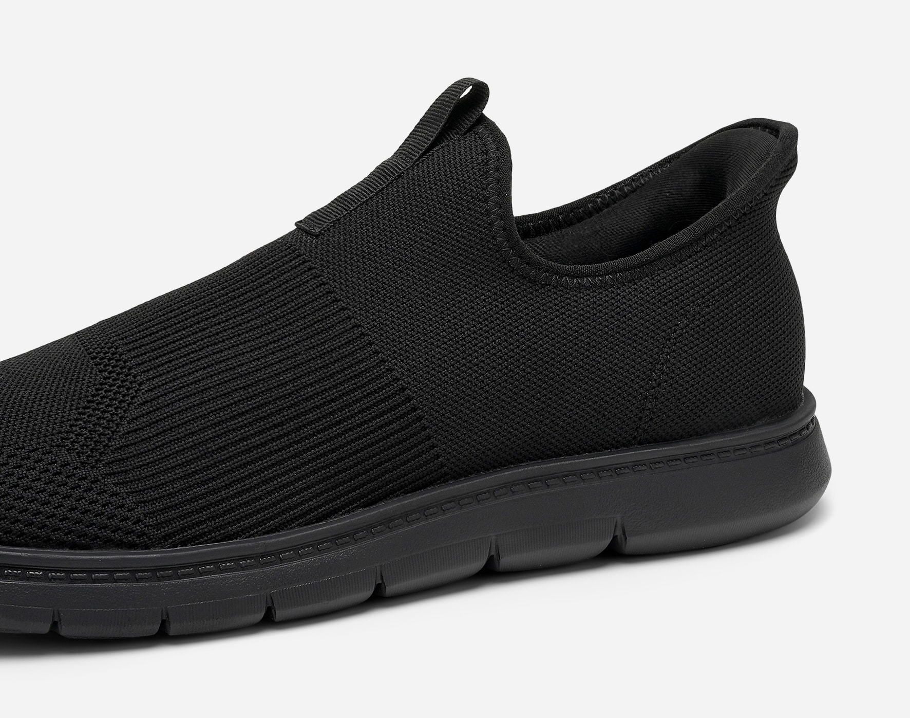 LEJON, Slip-on sneakers Sort