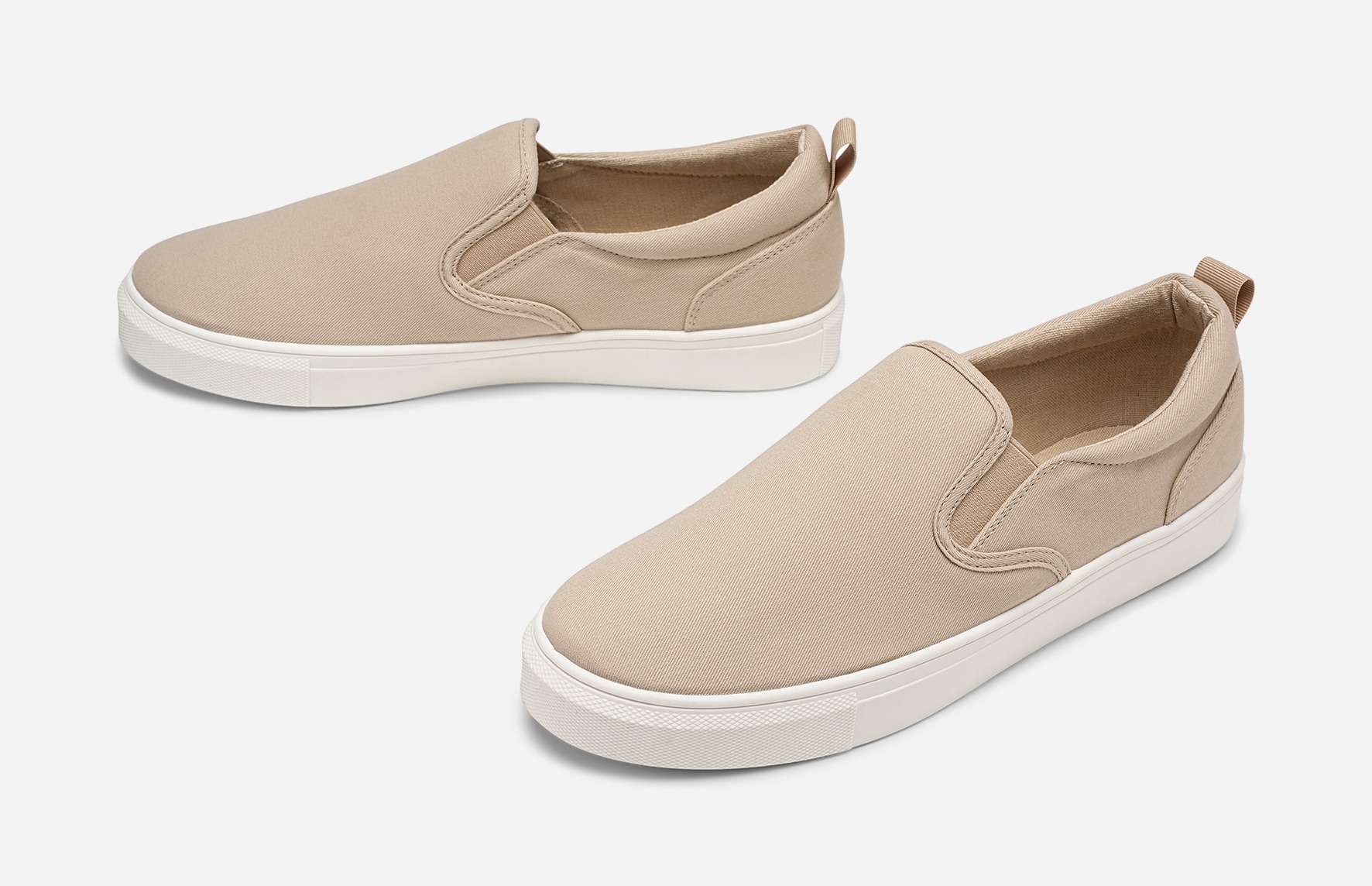 STEPSIDE, Slip-on sneakers Beige