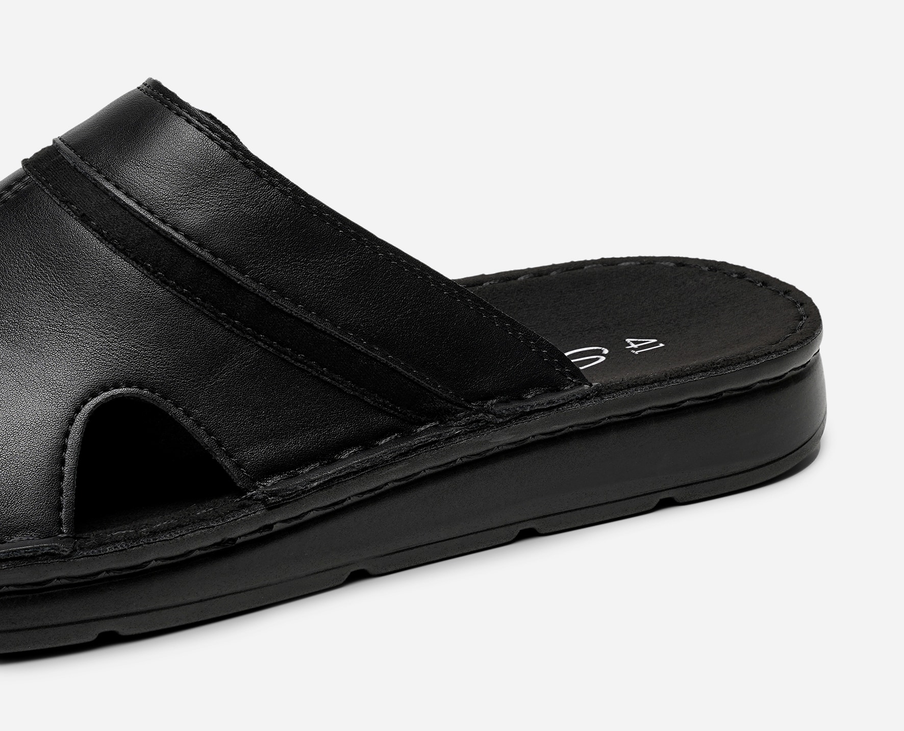 STEPSIDE, Sandal med reimer Sort