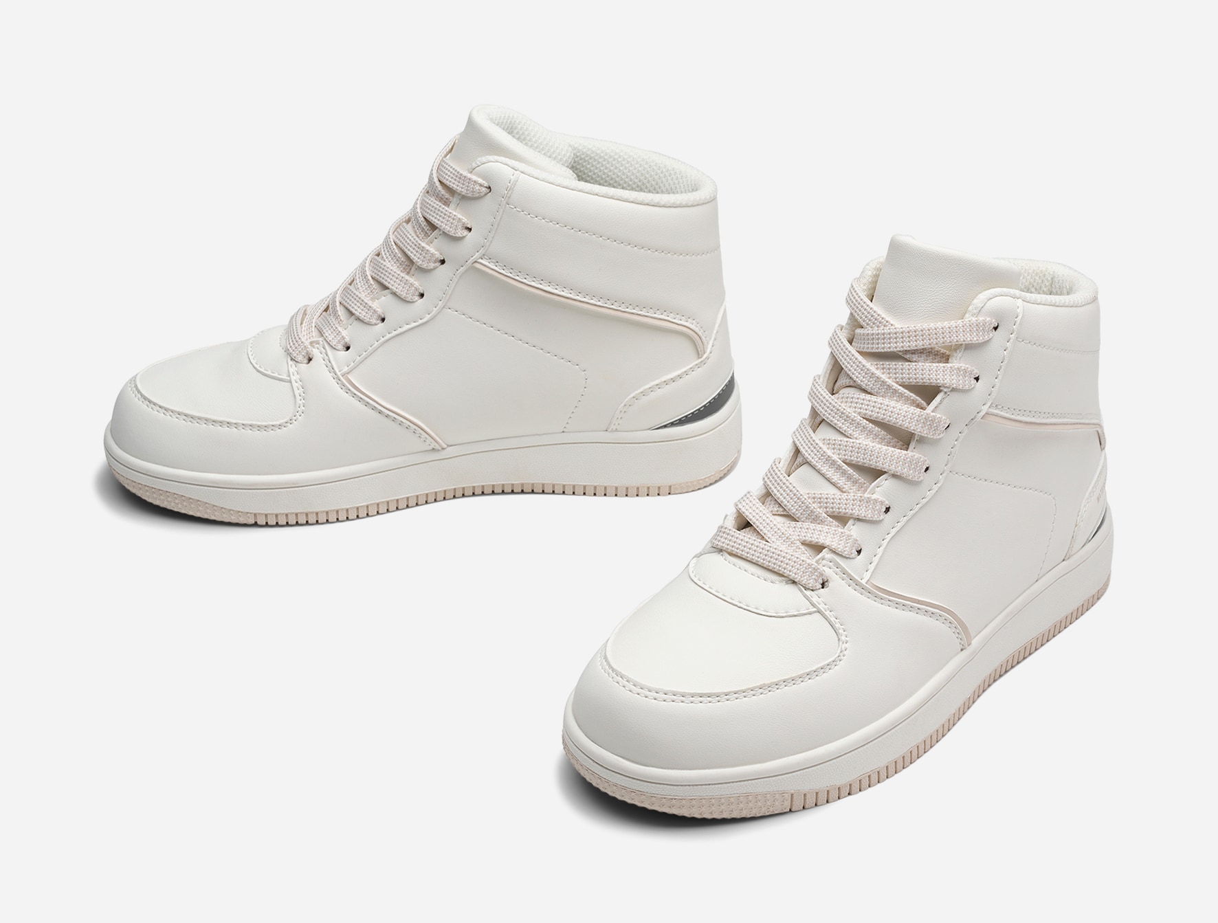 LEJON, Høye sneakers, waterproof Hvit