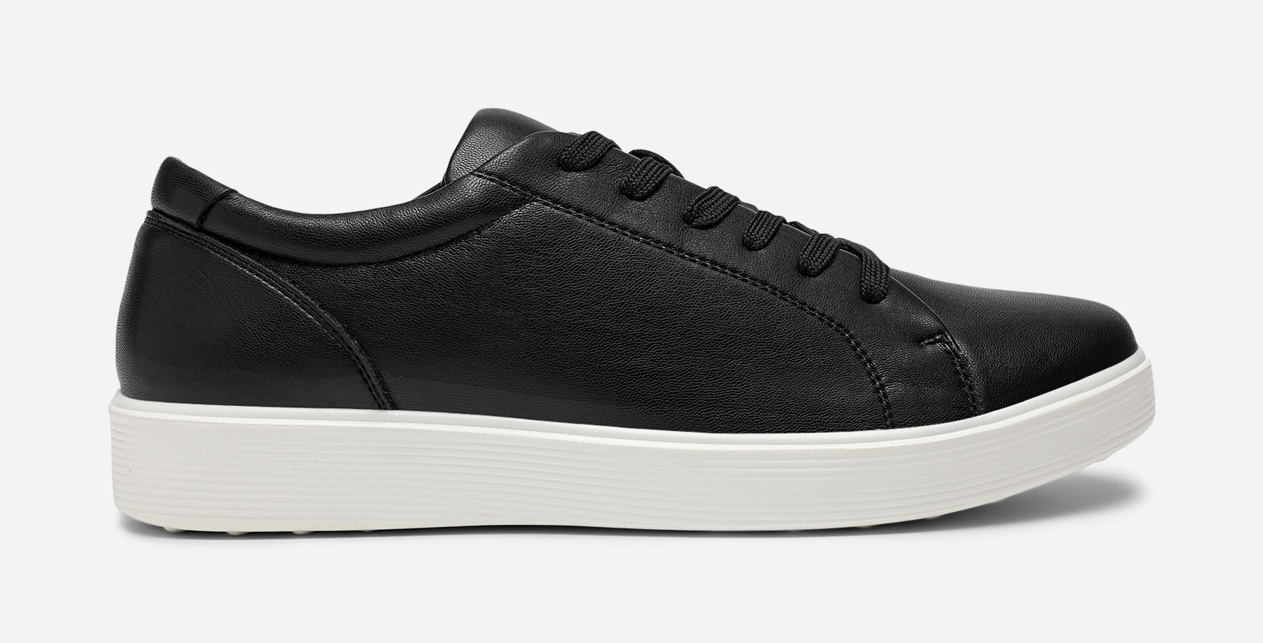 STEPSIDE, Snøresko Sort