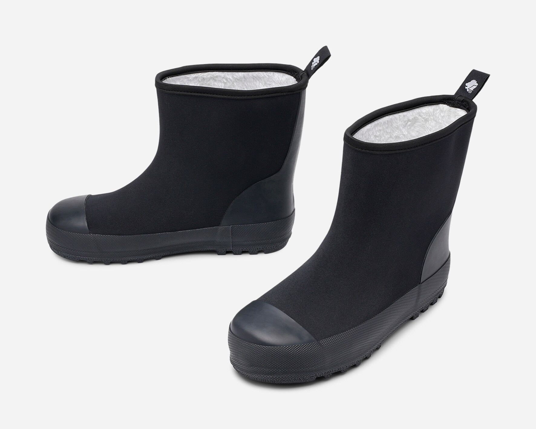 LEJON, Varmforet gummistøvel Sort