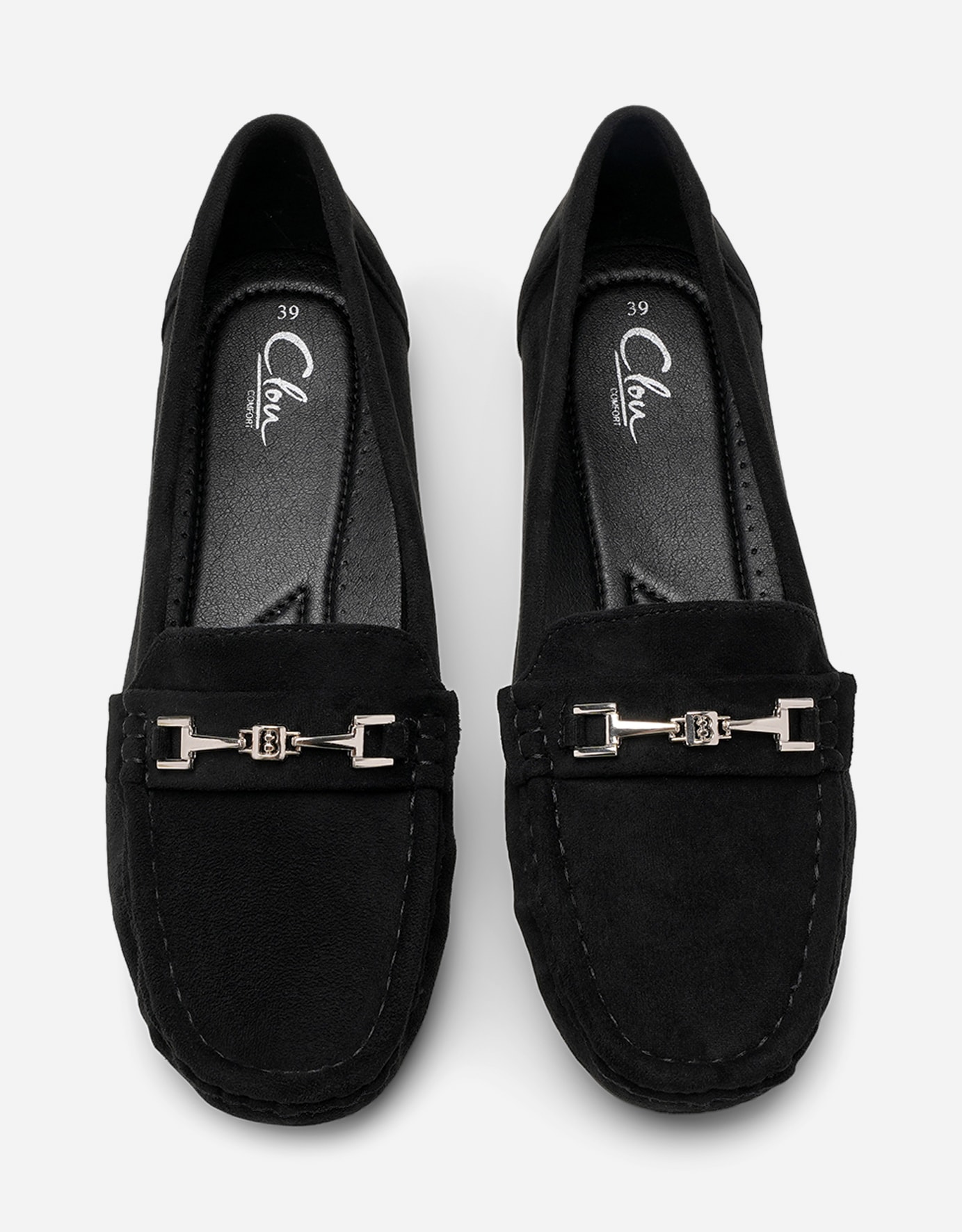 CLOU COMFORT, Mokkasiner Sort