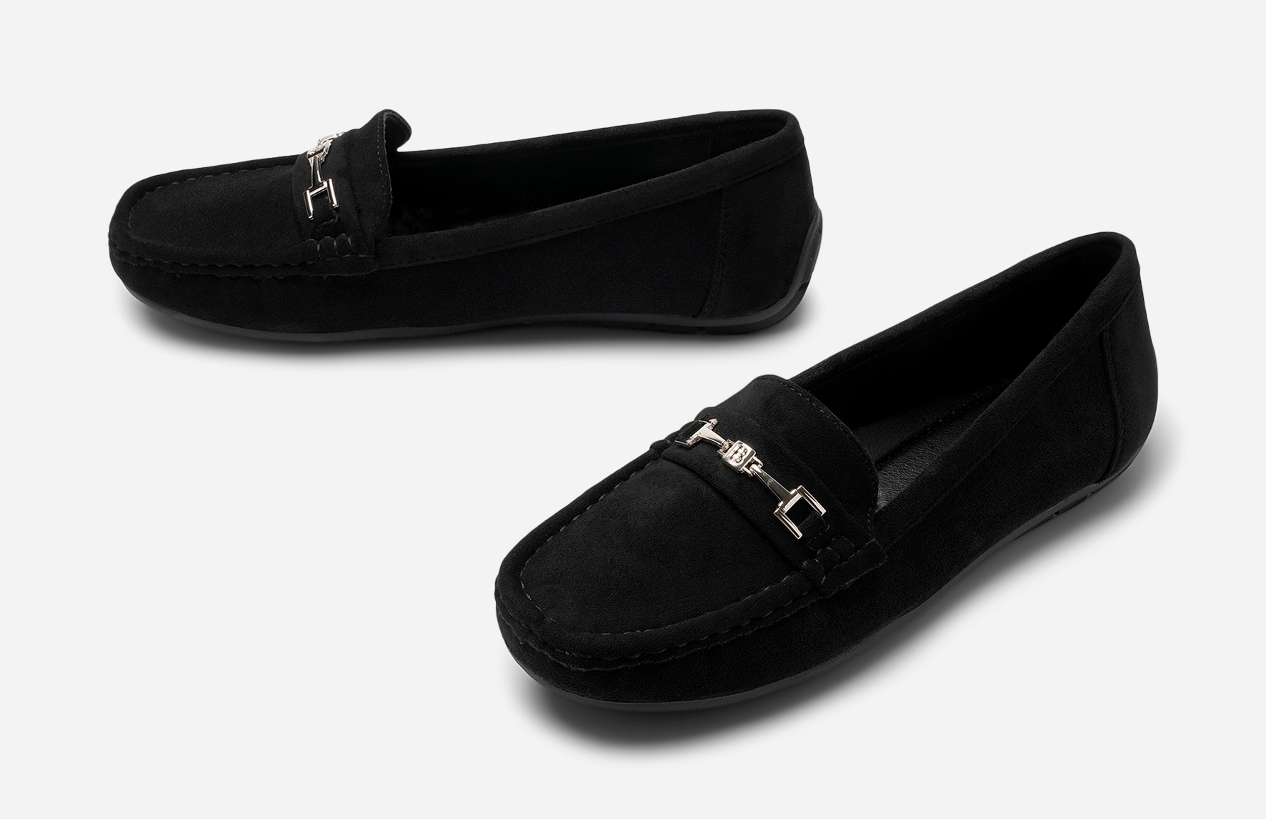 CLOU COMFORT, Mokkasiner Sort