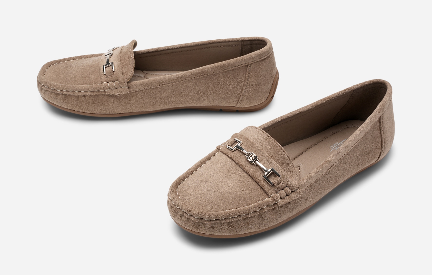 CLOU COMFORT, Loafer med spenne Brun