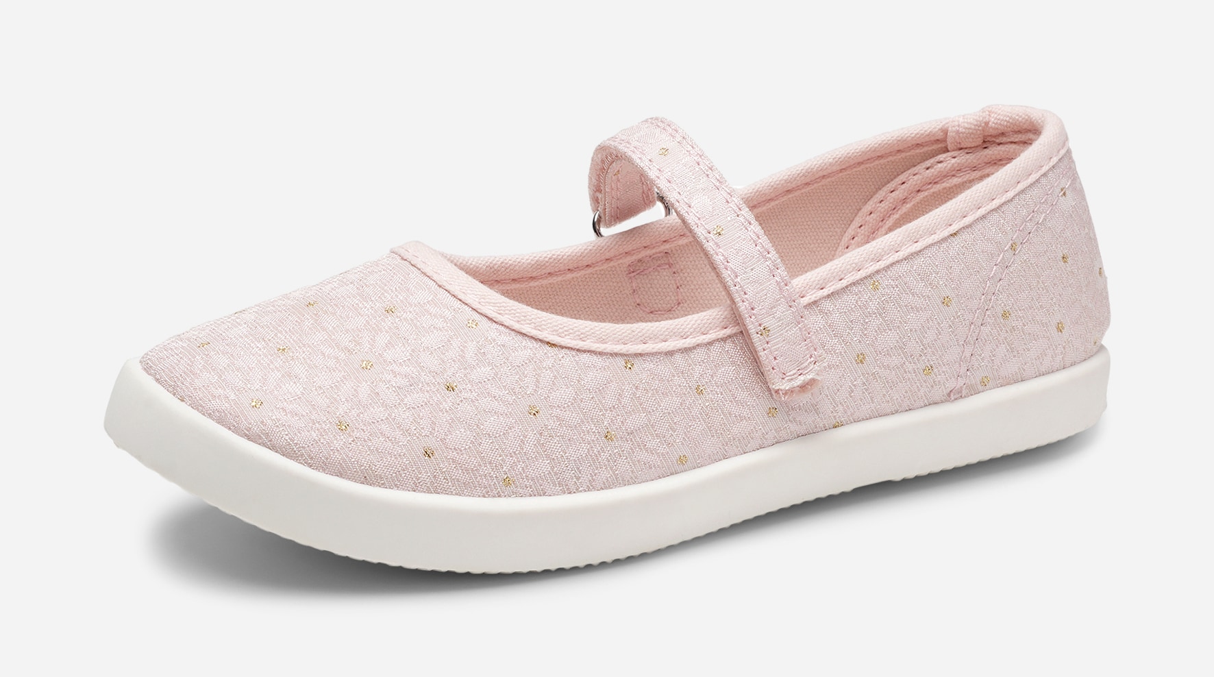 ZOEY, Tekstilsko med glitter Rosa