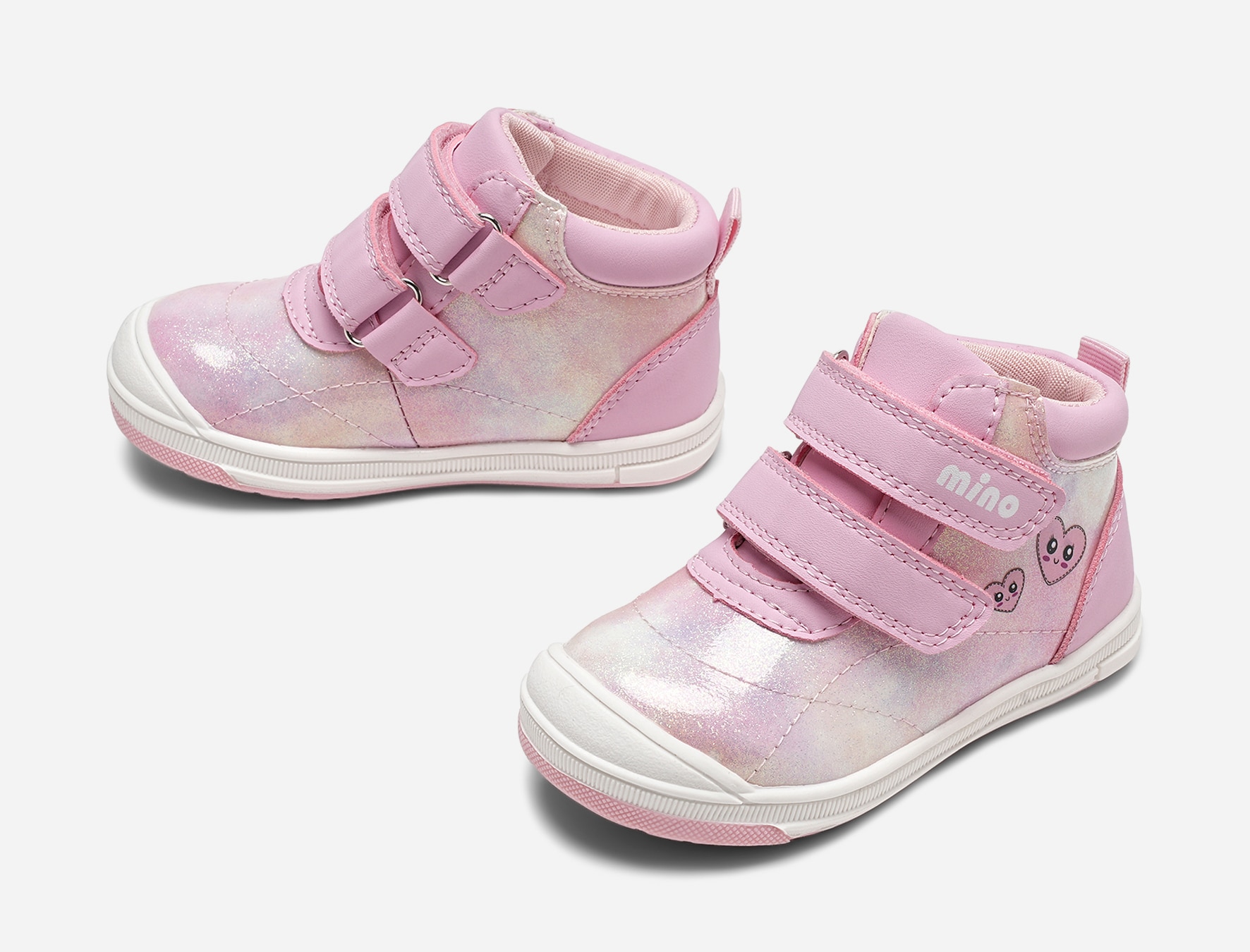 Mino, Lær-å-gå-sko Rosa