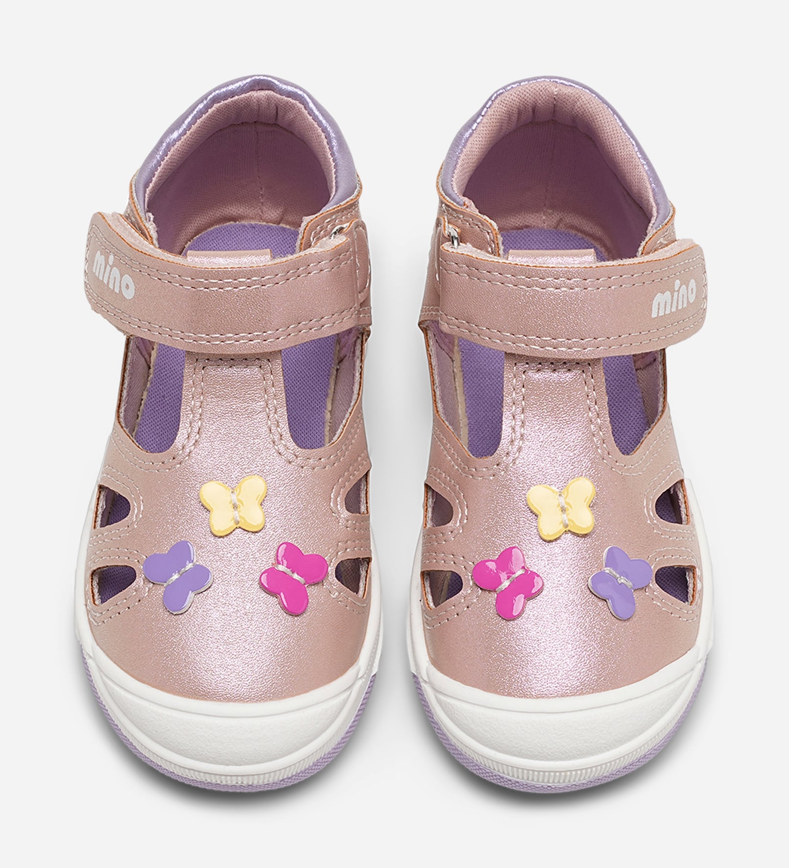Mino, Lær-å-gå-sandal Rosa