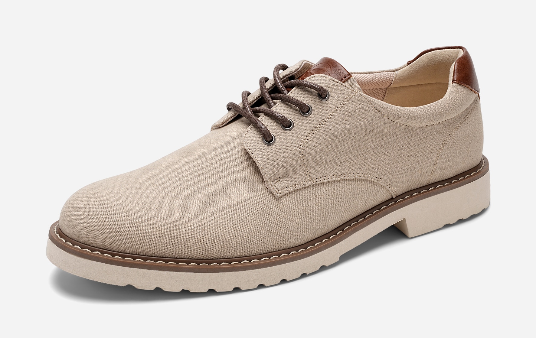 STEPSIDE, Snøresko Beige