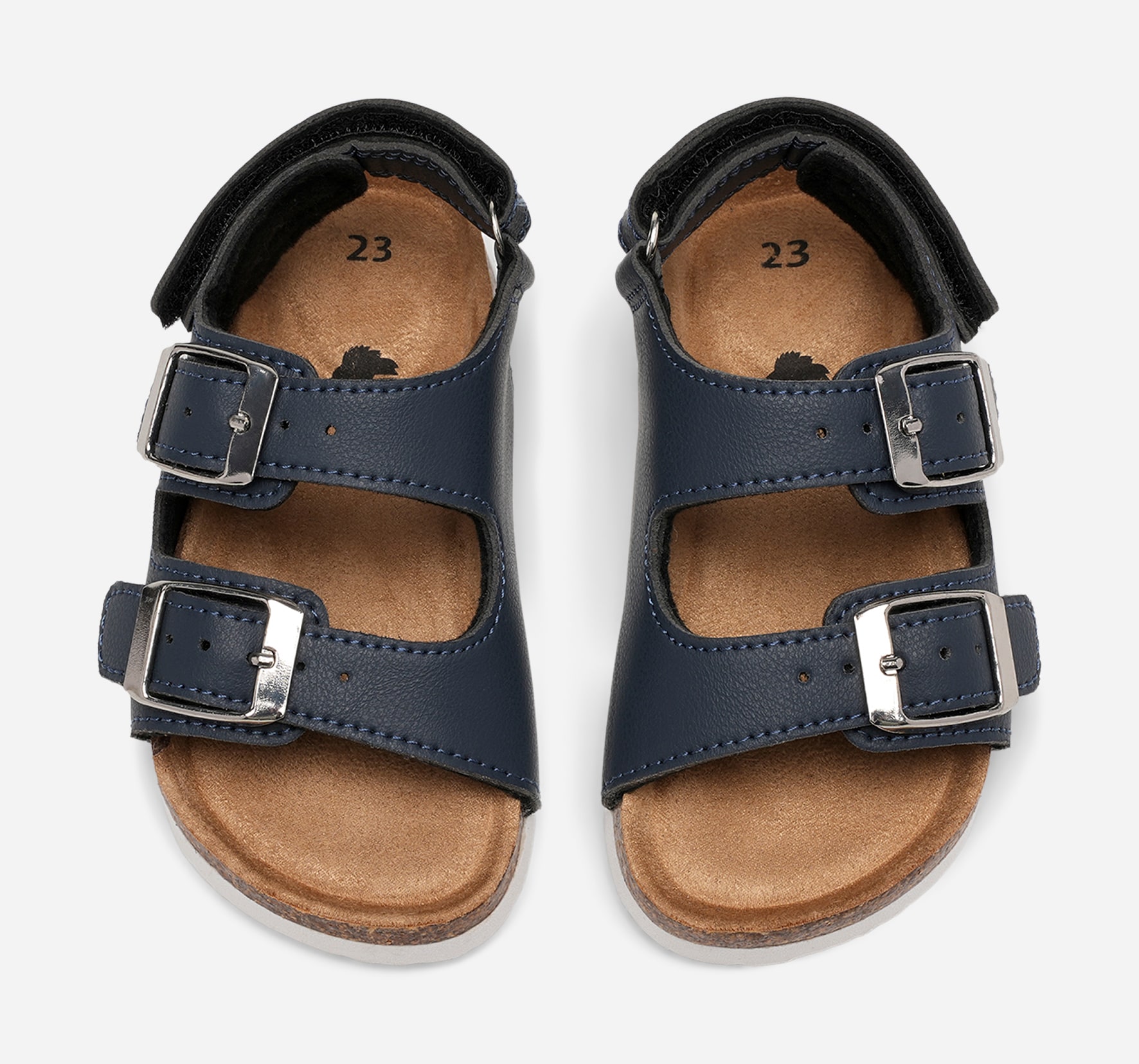 LEJON, Sandal med spenne Blå