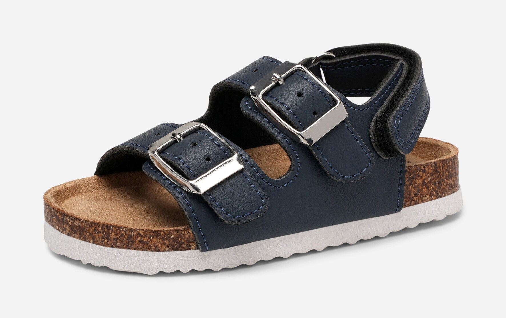 LEJON, Sandal med spenne Blå
