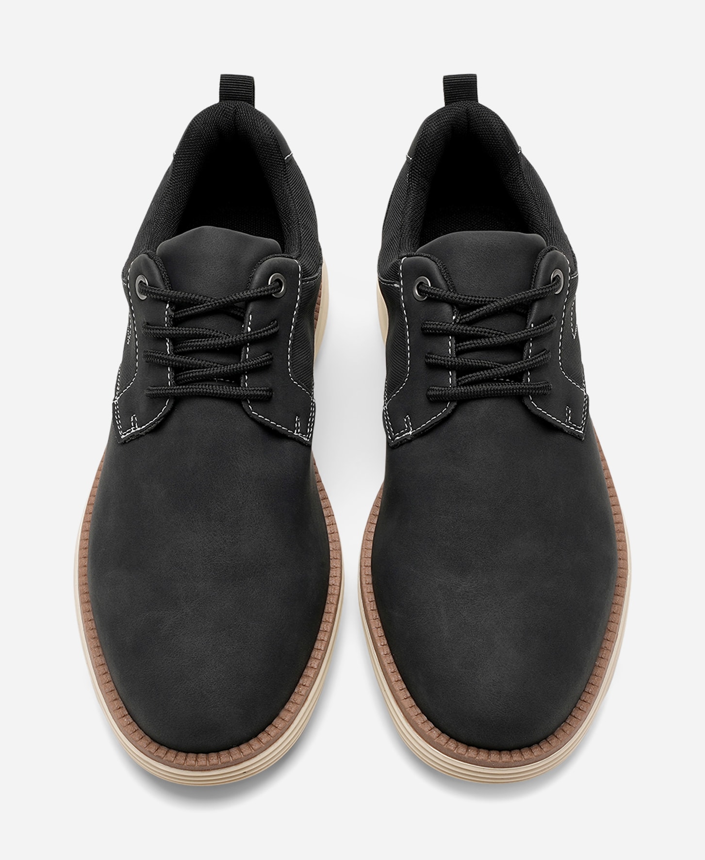 STEPSIDE, Snøresko Sort