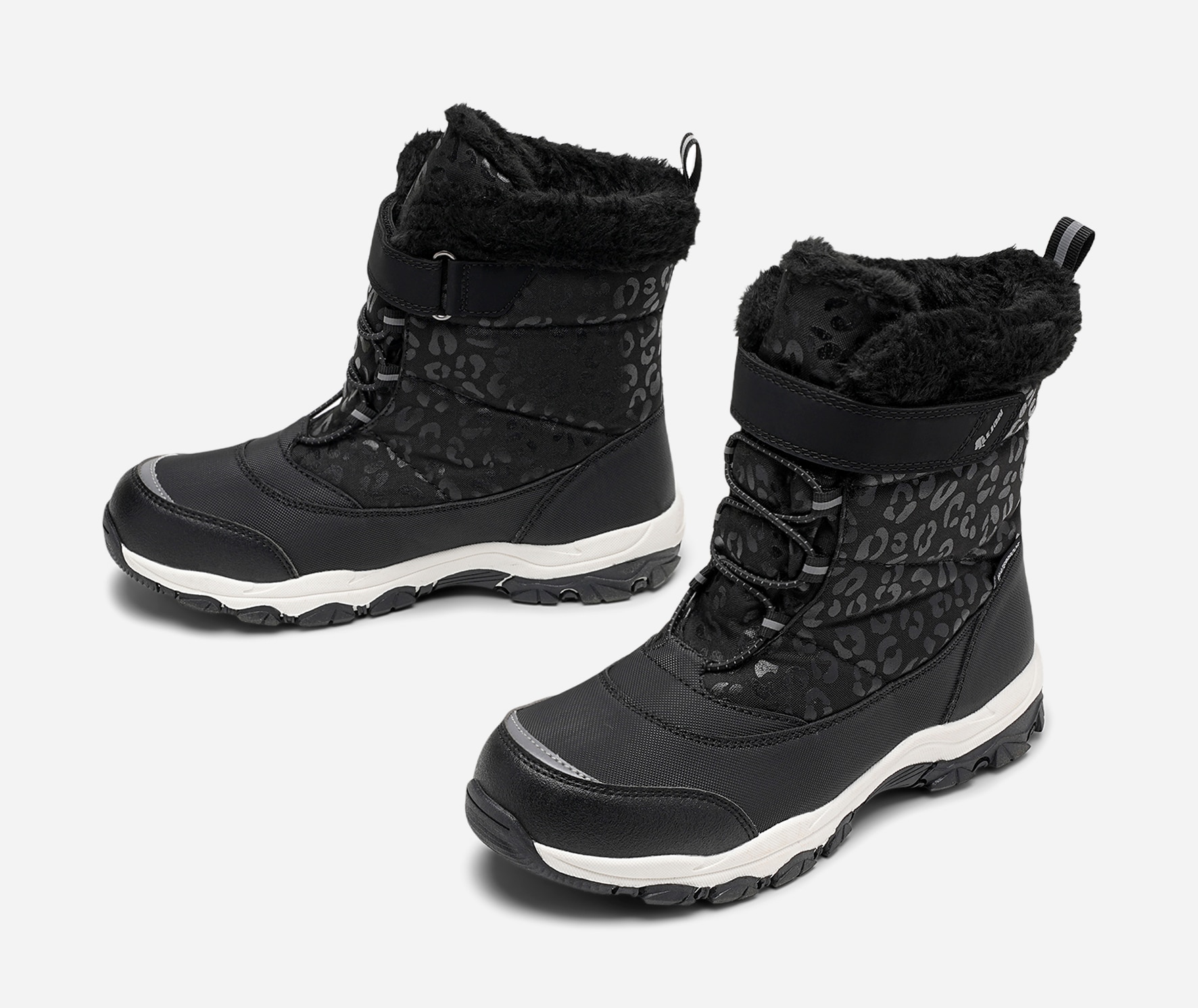 LEJON, Varmforet skolett waterproof Sort