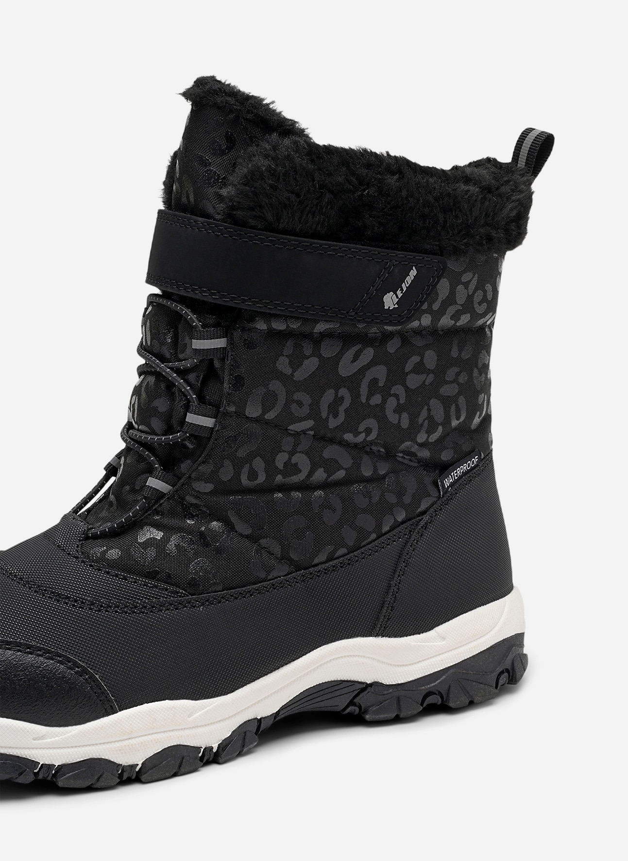 LEJON, Varmforet skolett waterproof Sort