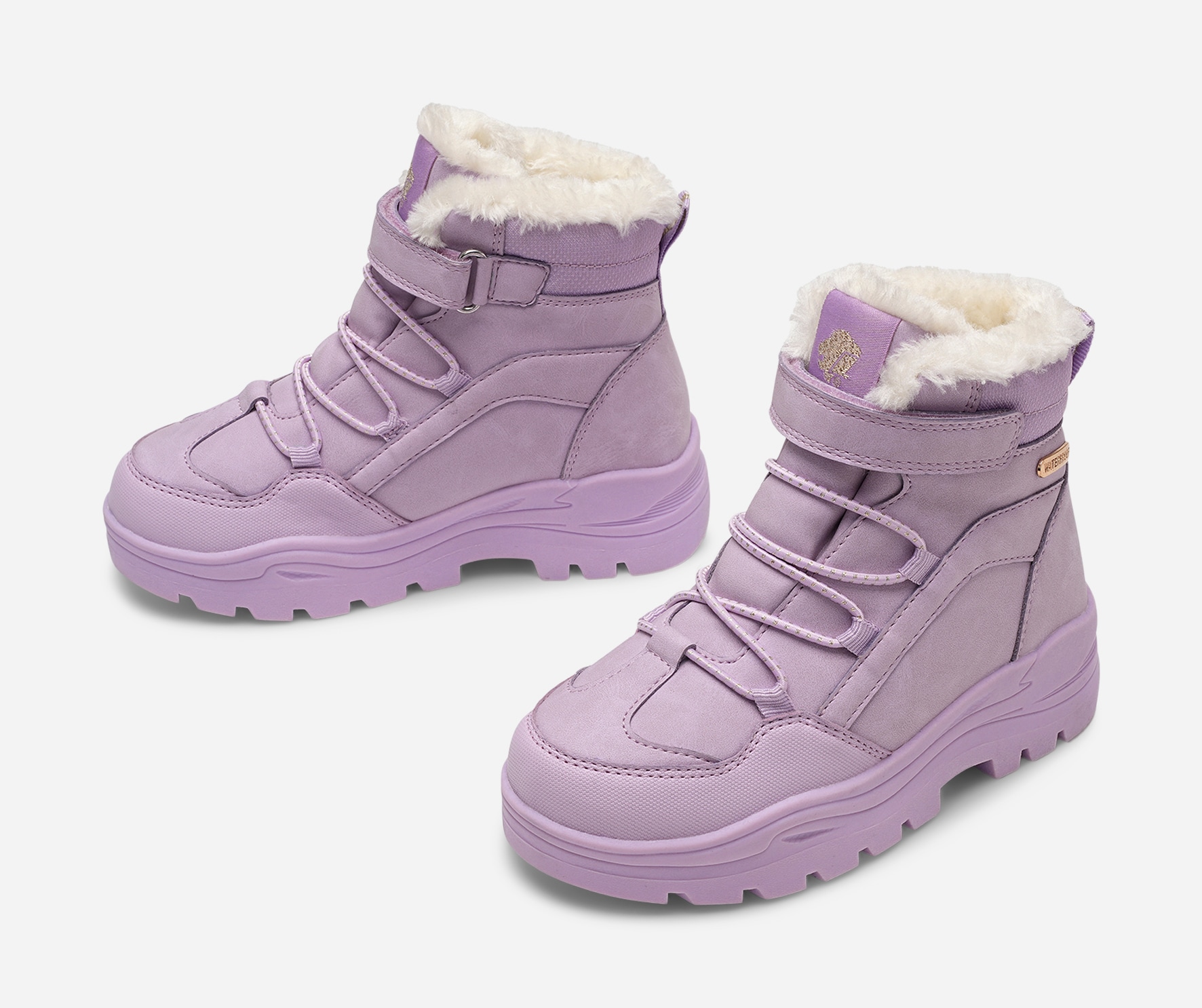 LEJON, Varmforet skolett waterproof Lilla