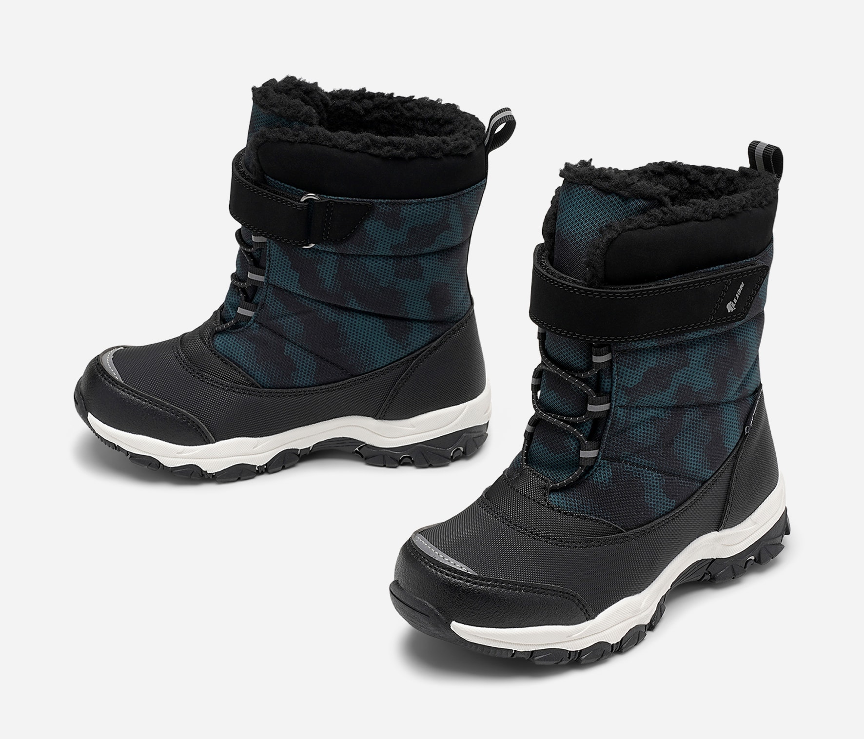 LEJON, Varmforet skolett waterproof Grønn