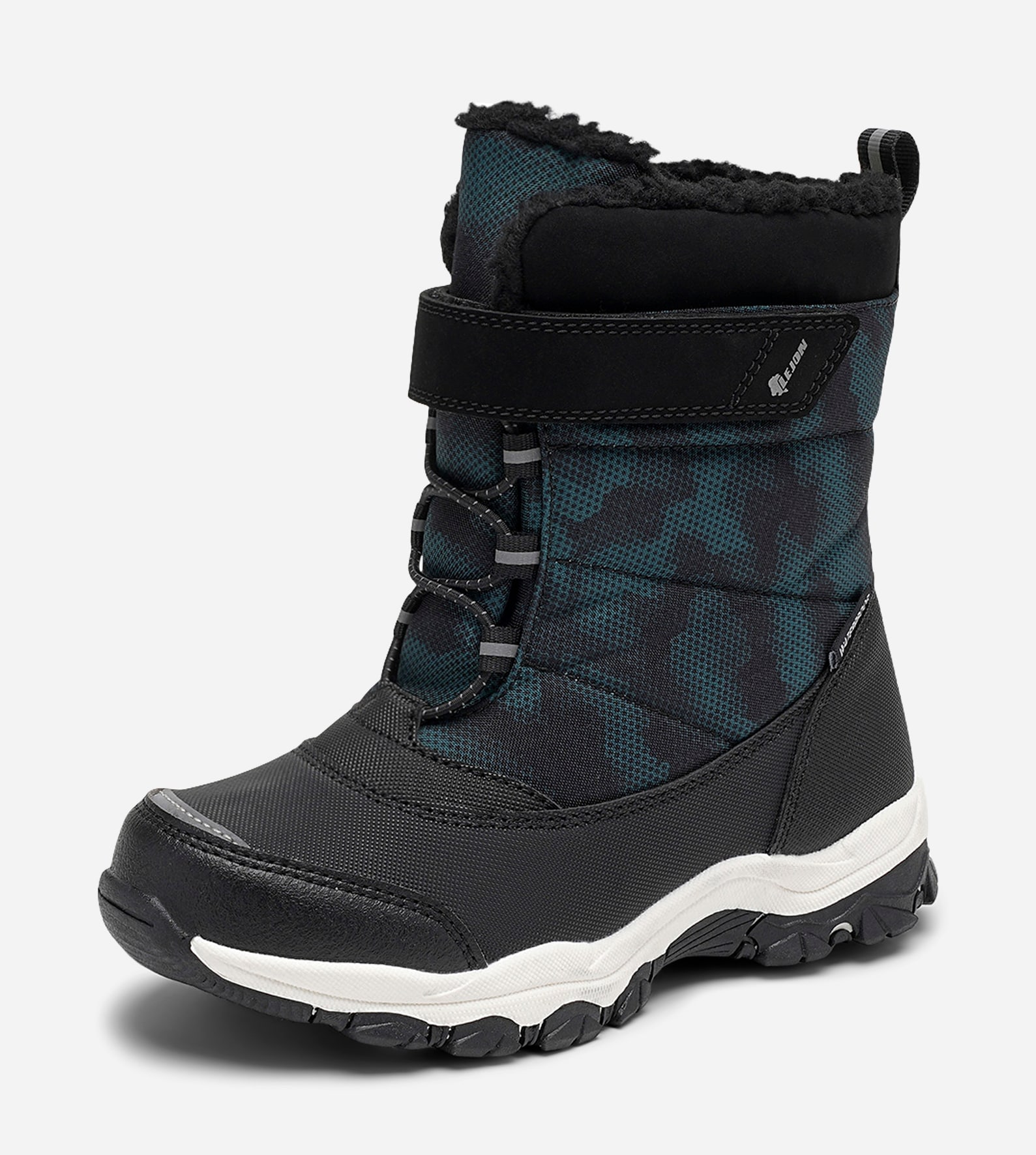 LEJON, Varmforet skolett waterproof Grønn