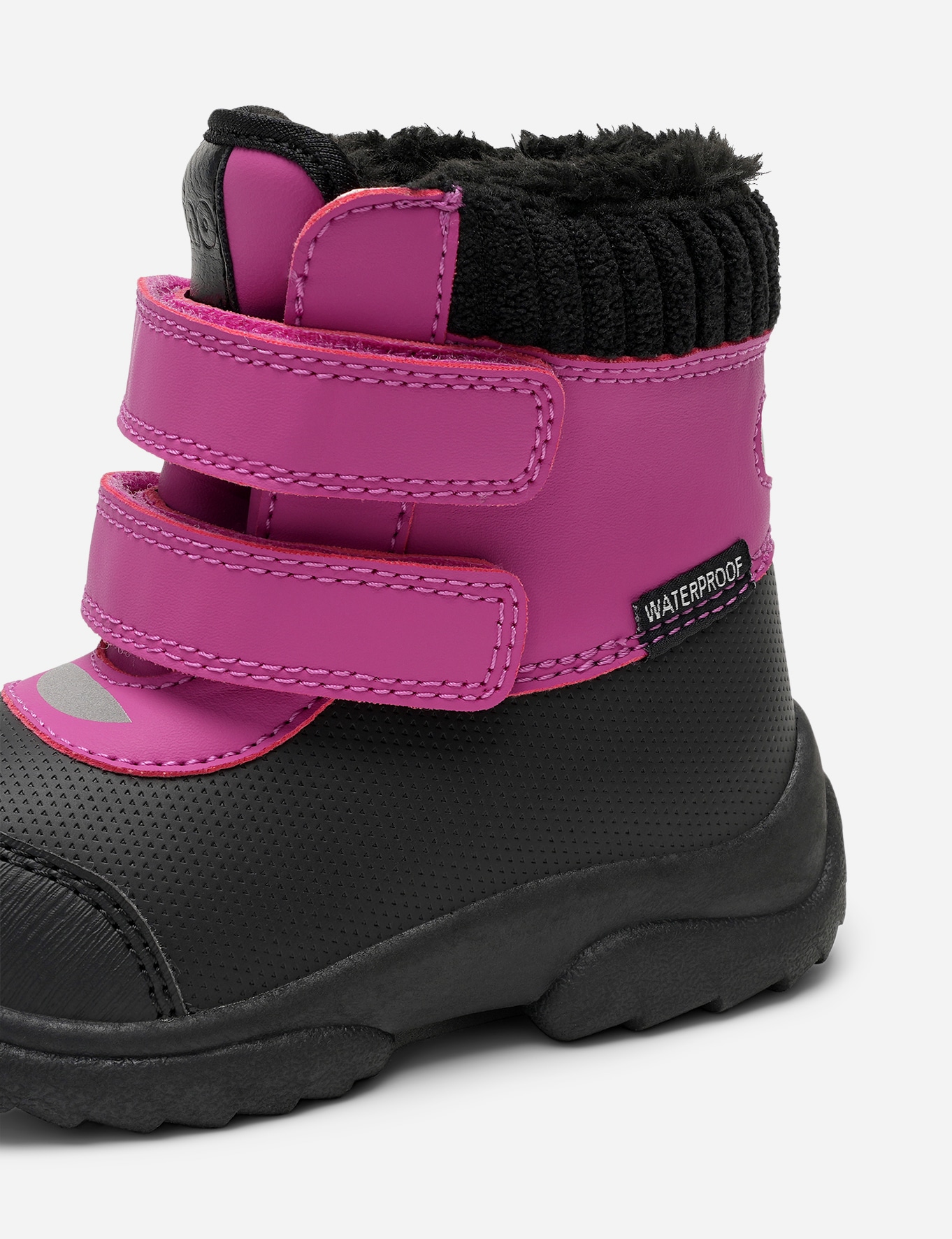 Mino, Varmforet skolett waterproof Rosa