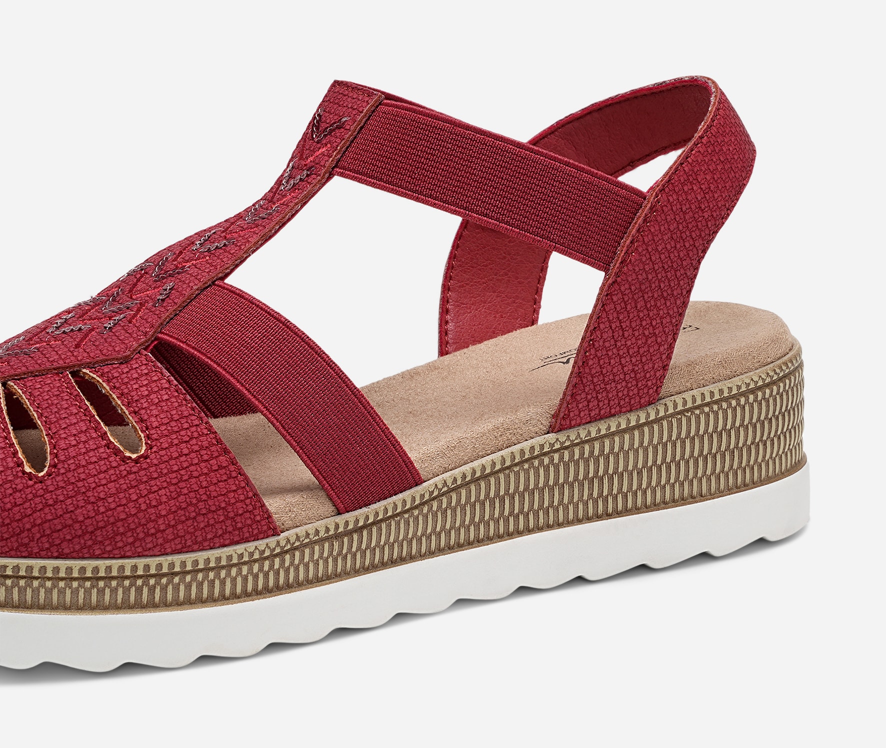 CLOU COMFORT, Sandal Rød