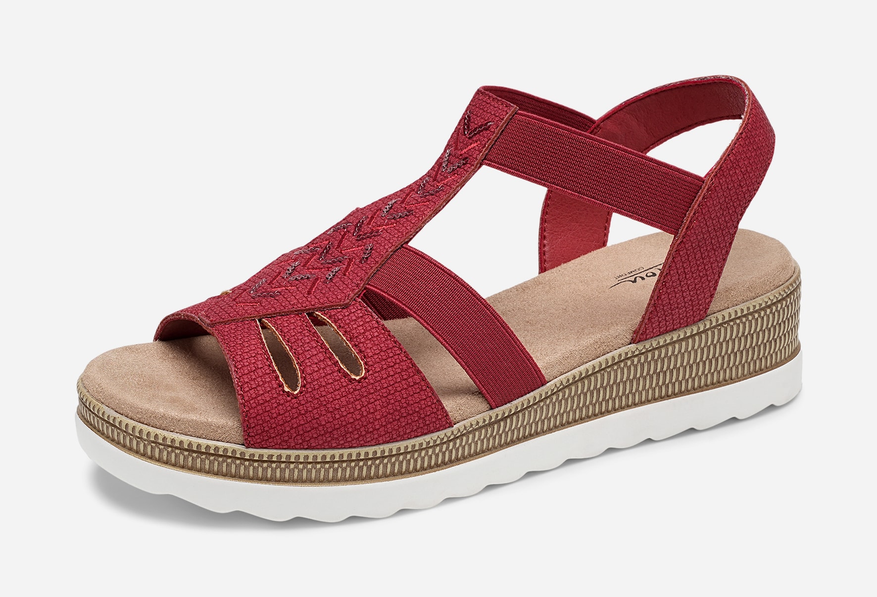 CLOU COMFORT, Sandal Rød
