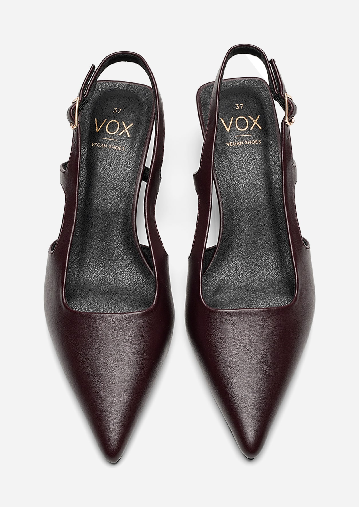 VOX, Pumps med slingback Rød