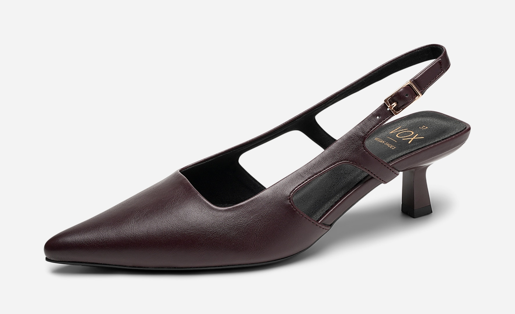 VOX, Pumps med slingback Rød