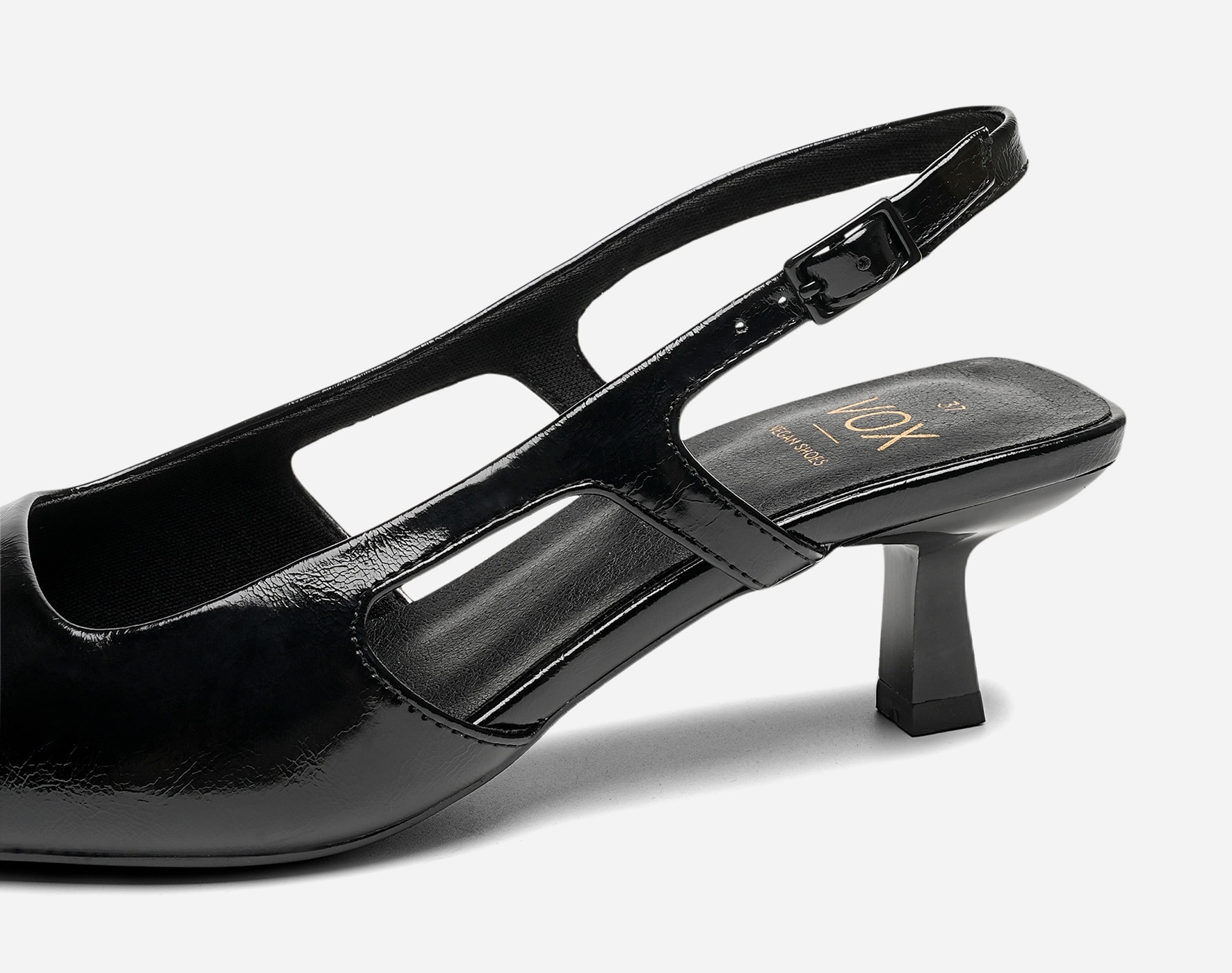 VOX, Pumps med slingback Sort