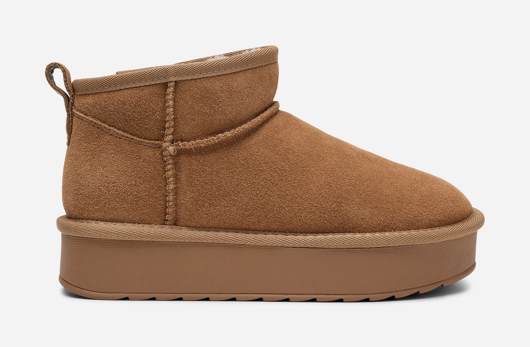 CLOU, Varmforet boots Beige