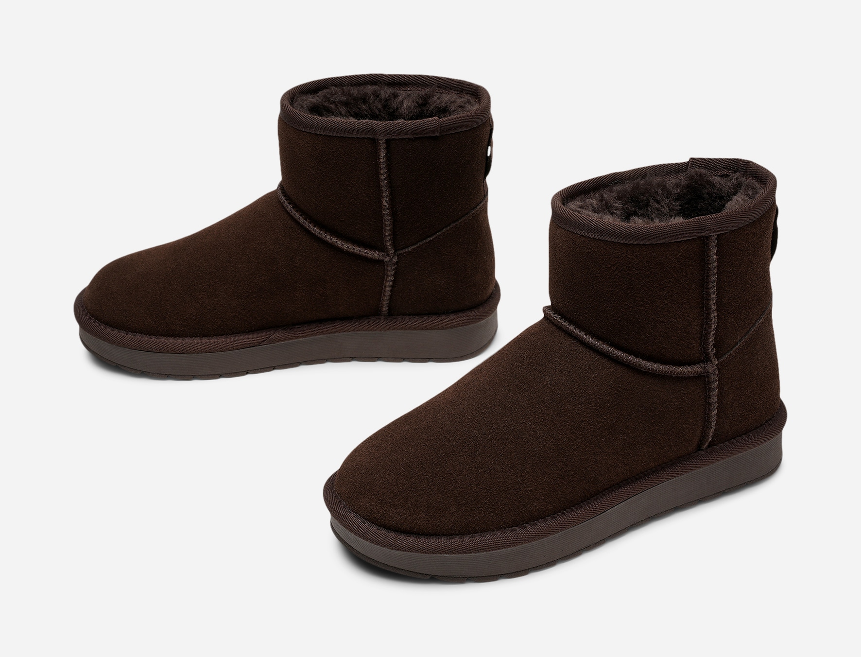 CLOU, Varmforet boots Brun
