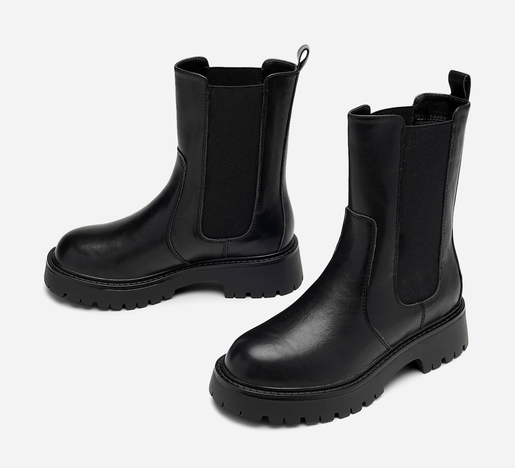 VOX, Boots med høyt skaft Sort