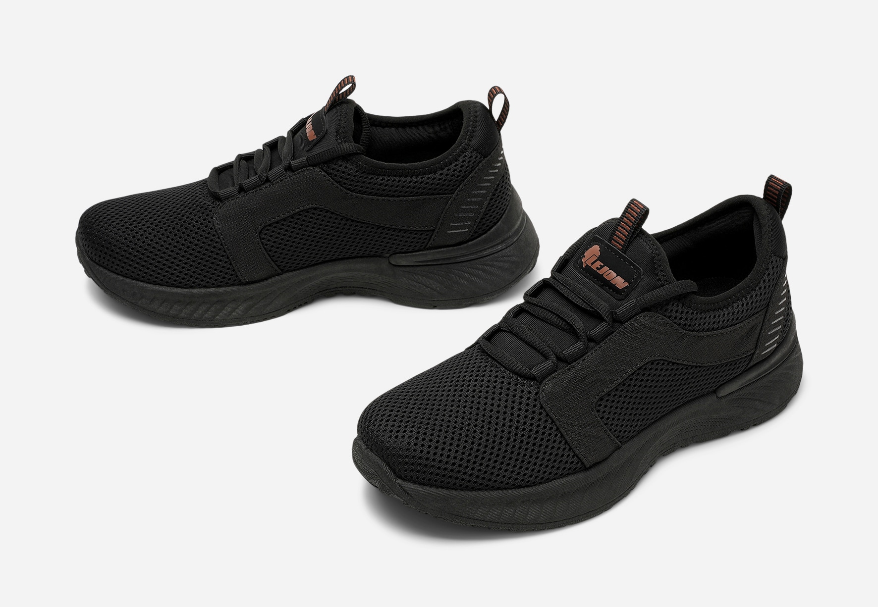 LEJON, Slip-on sneakers Sort