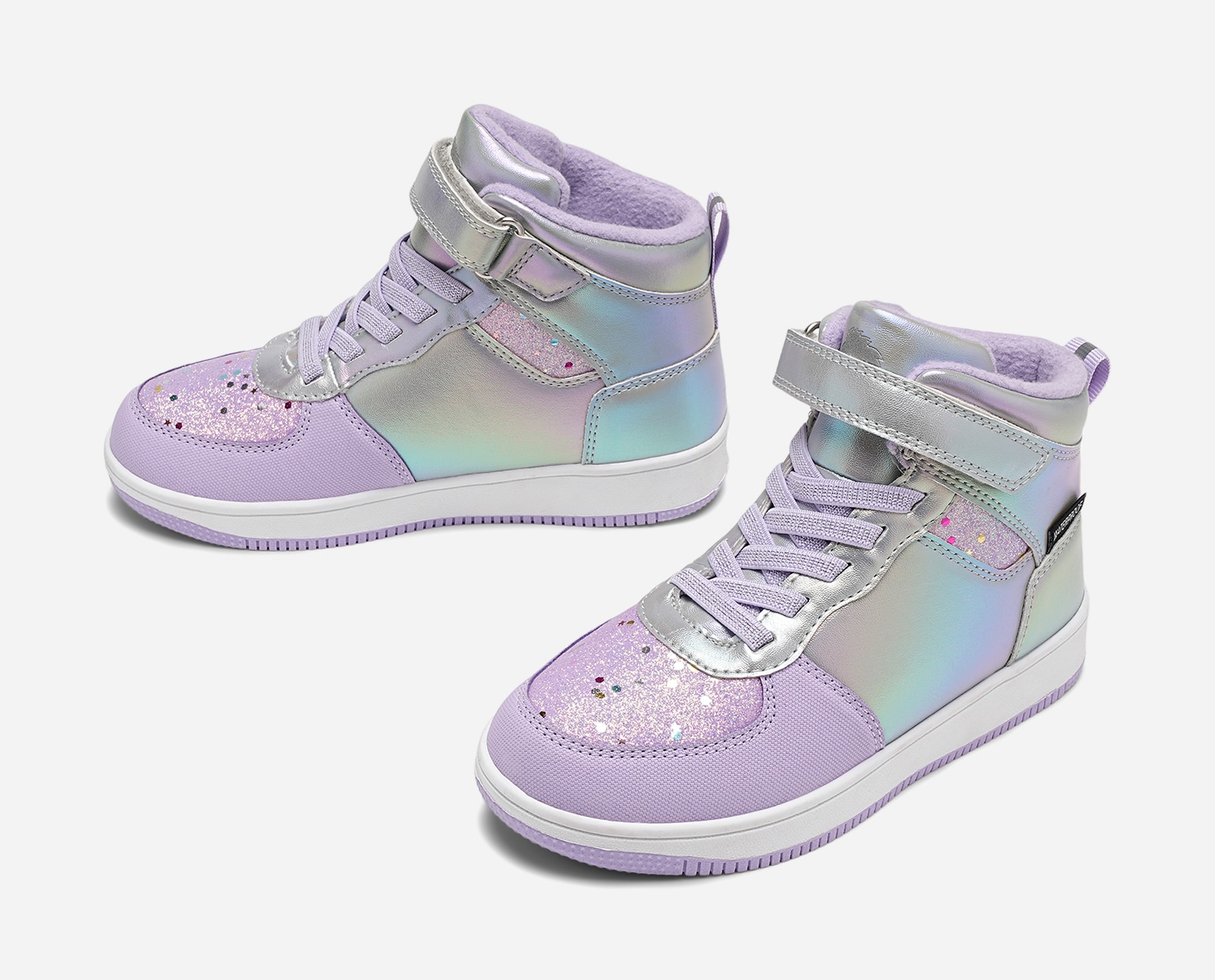 LEJON, Fleeceforet høy sneakers waterproof Lilla