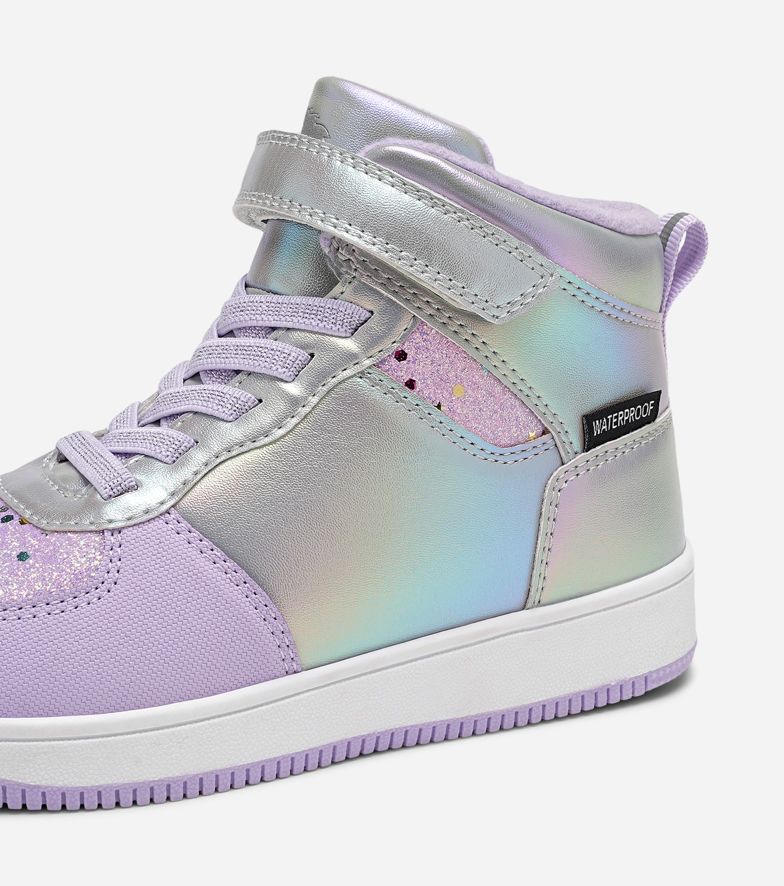 LEJON, Fleeceforet høy sneakers waterproof Lilla