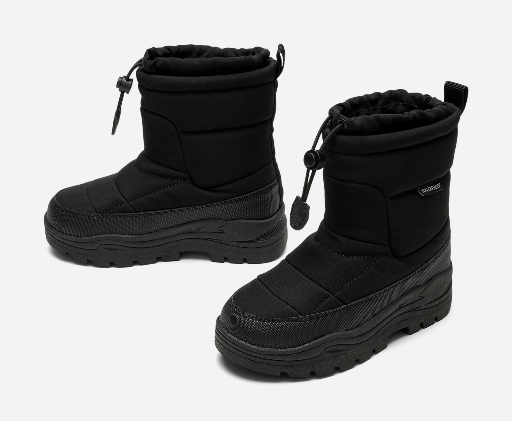 LEJON, Varmforet skolett waterproof Sort