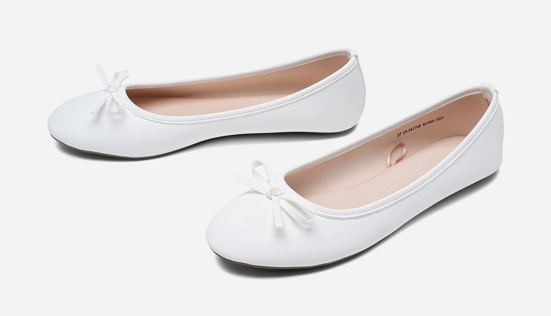 ZOEY, Ballerinasko Hvit