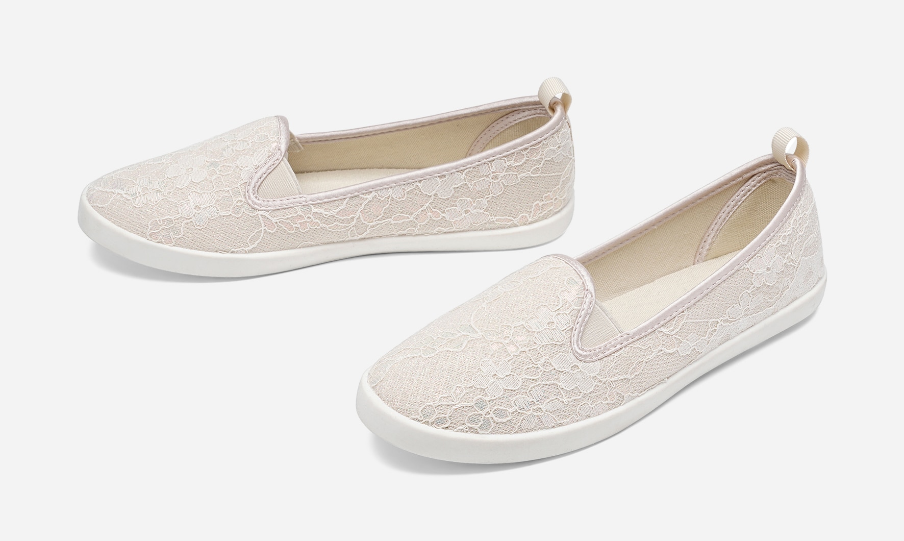 ZOEY, Ballerinasko Hvit