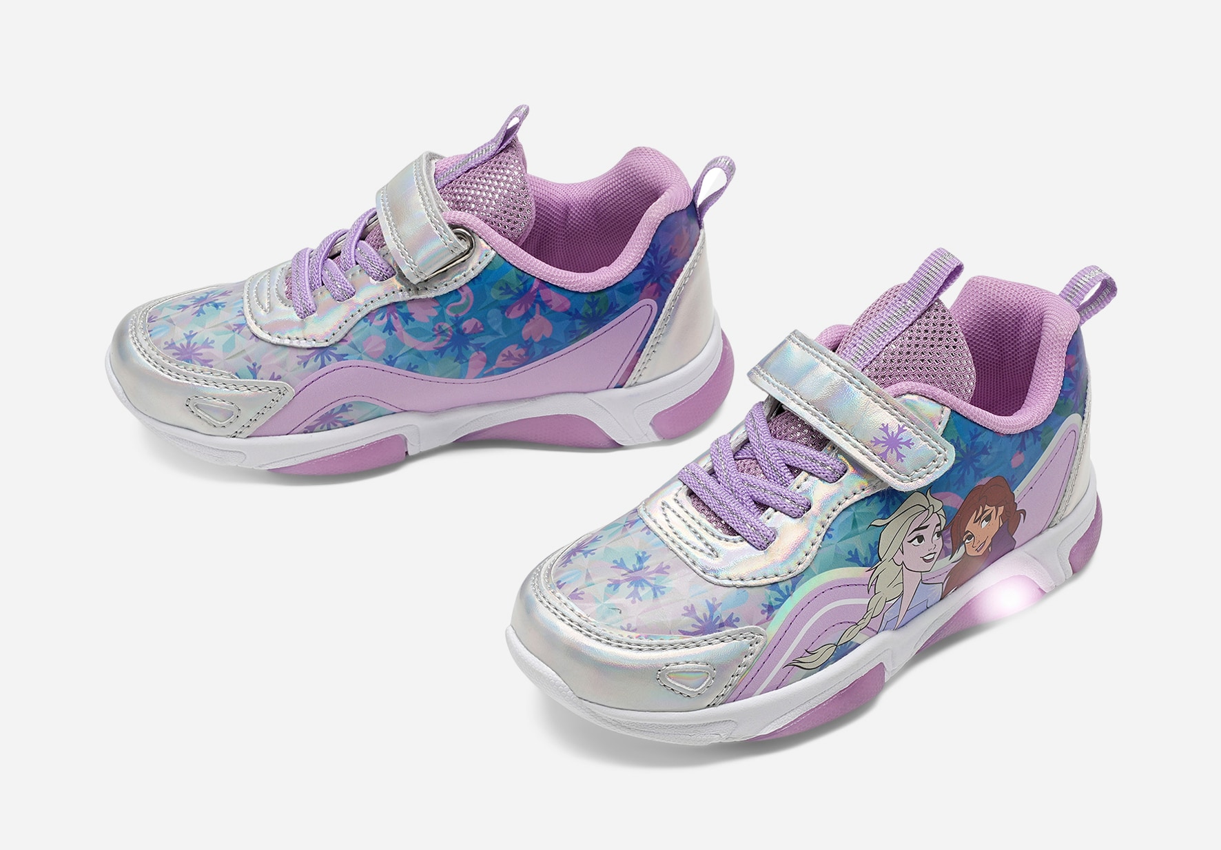 FROZEN, Blinkende sneakers Lilla