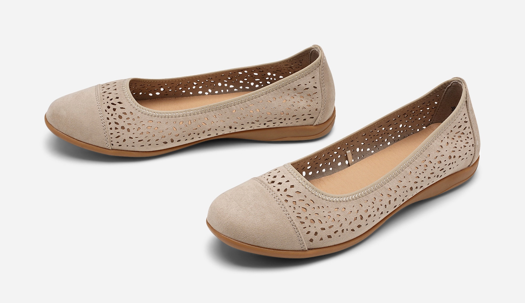 CLOU COMFORT, Ballerinasko Beige