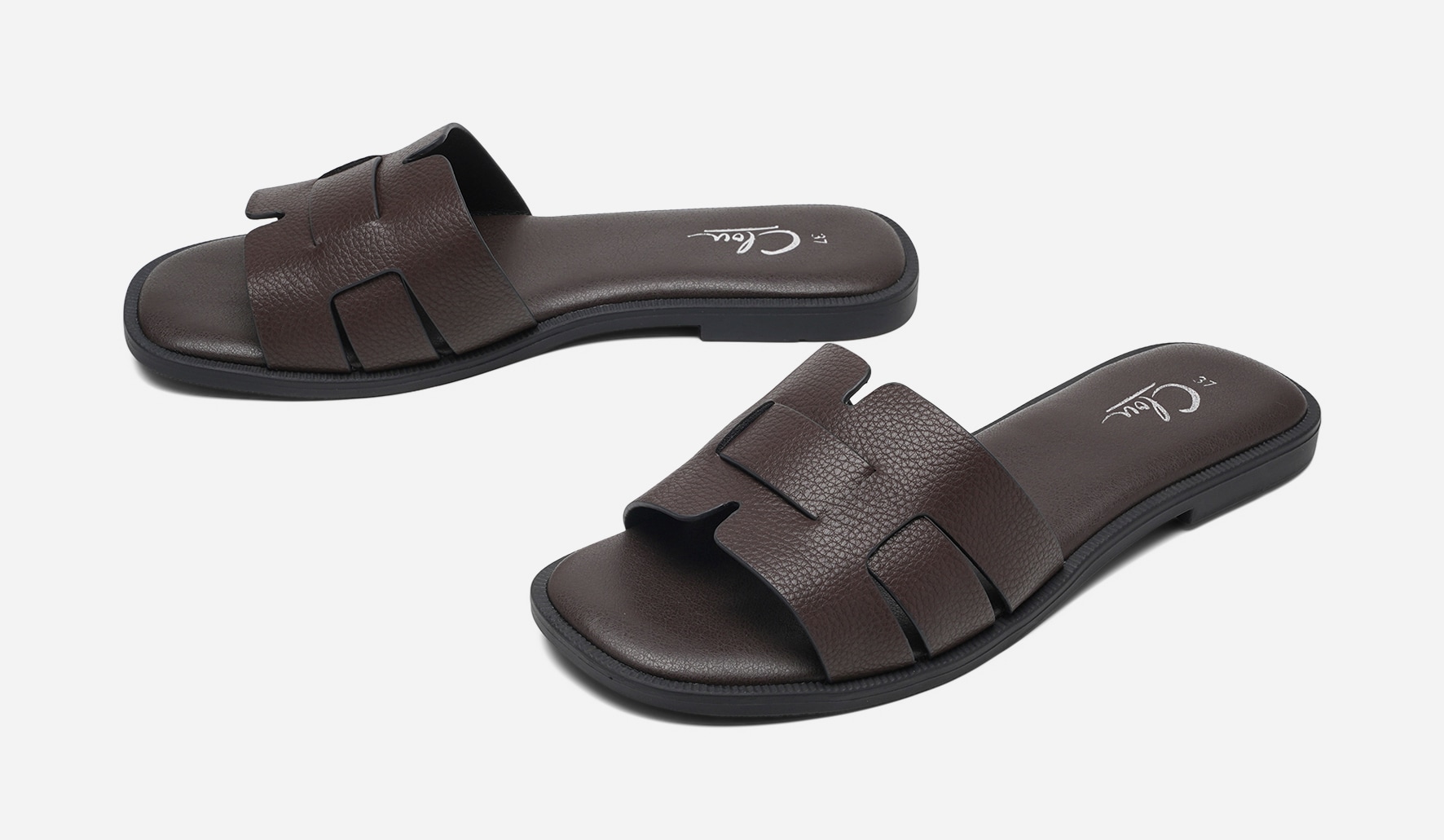 CLOU, Sandal Brun