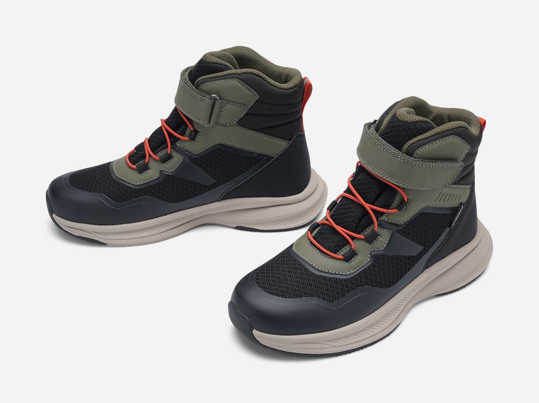LEJON, Høye sneakers, waterproof Grønn