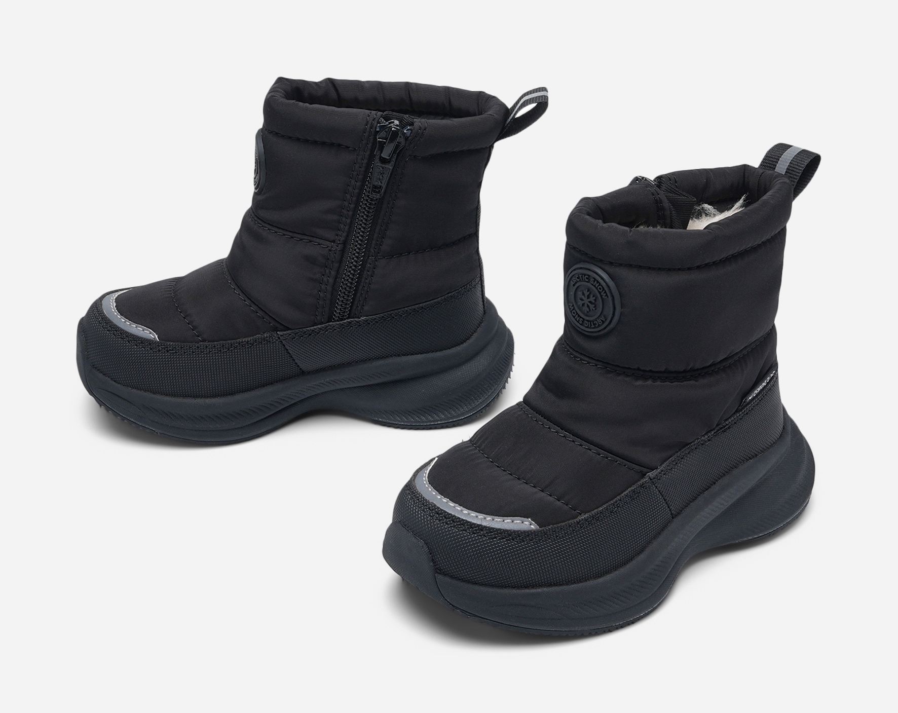 LEJON, Varmforet skolett waterproof Sort