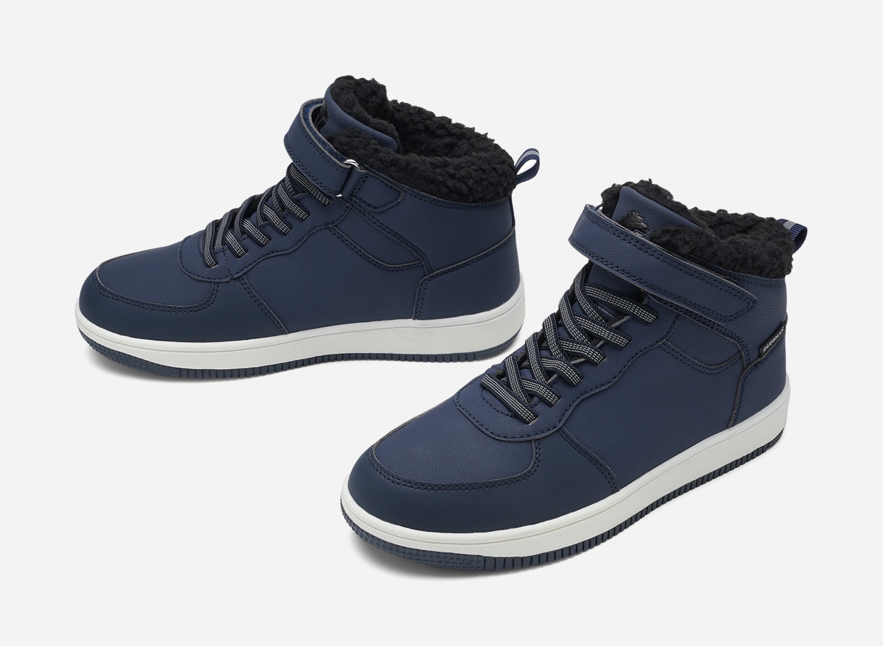 LEJON, Varmforet, vanntett sneaker Blå